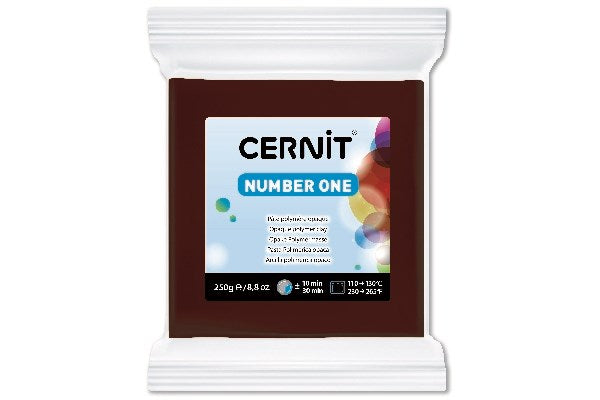 Cernit 800 Number One 250g brun